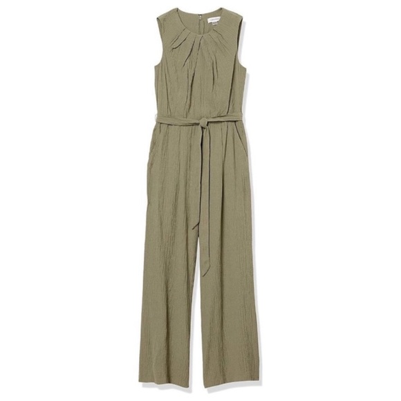 Calvin Klein Cropped Jumpsuit - Picture 3 of 7